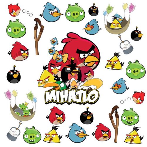 Angry birds komplet